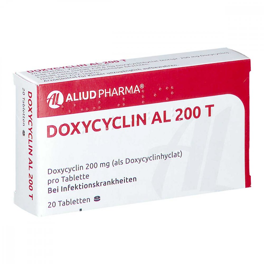 Doxycyclin Al 200 T Tabletten (20 stk)