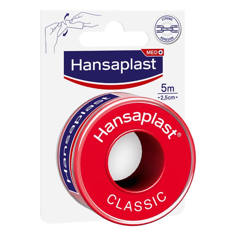 Hansaplast Fixierpfl.Classic 2,5 Cmx5 M (1 stk)
