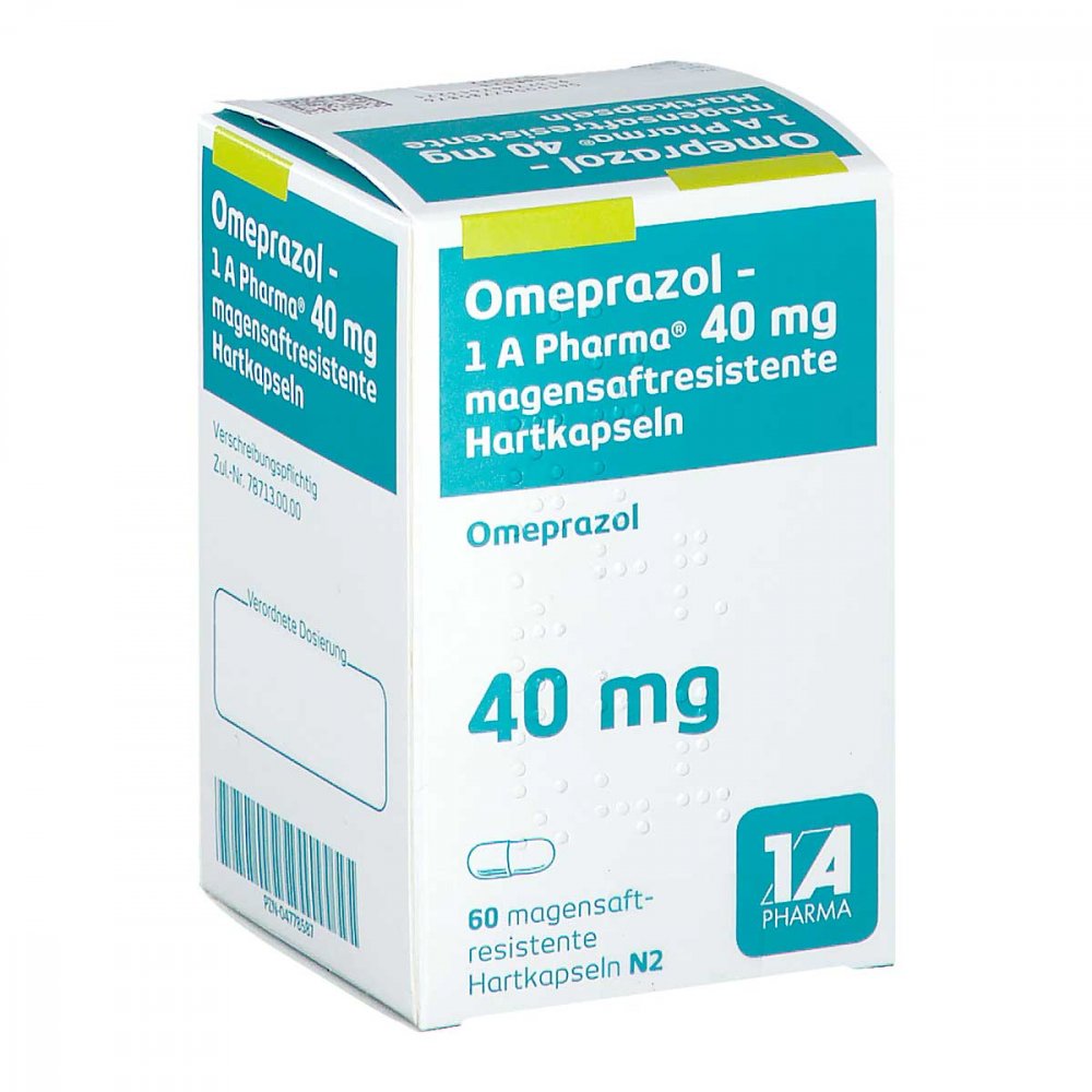 Omeprazol-1a Pharma 40 Mg Magensaftres.Hartkapseln (60 stk)