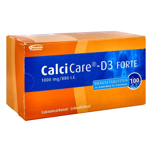 Calcicare D3 Forte Brausetabletten (100 stk)