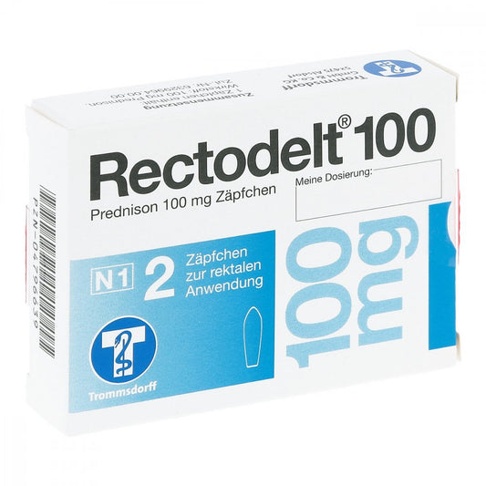 Rectodelt 100 Mg Zäpfchen (2 stk)