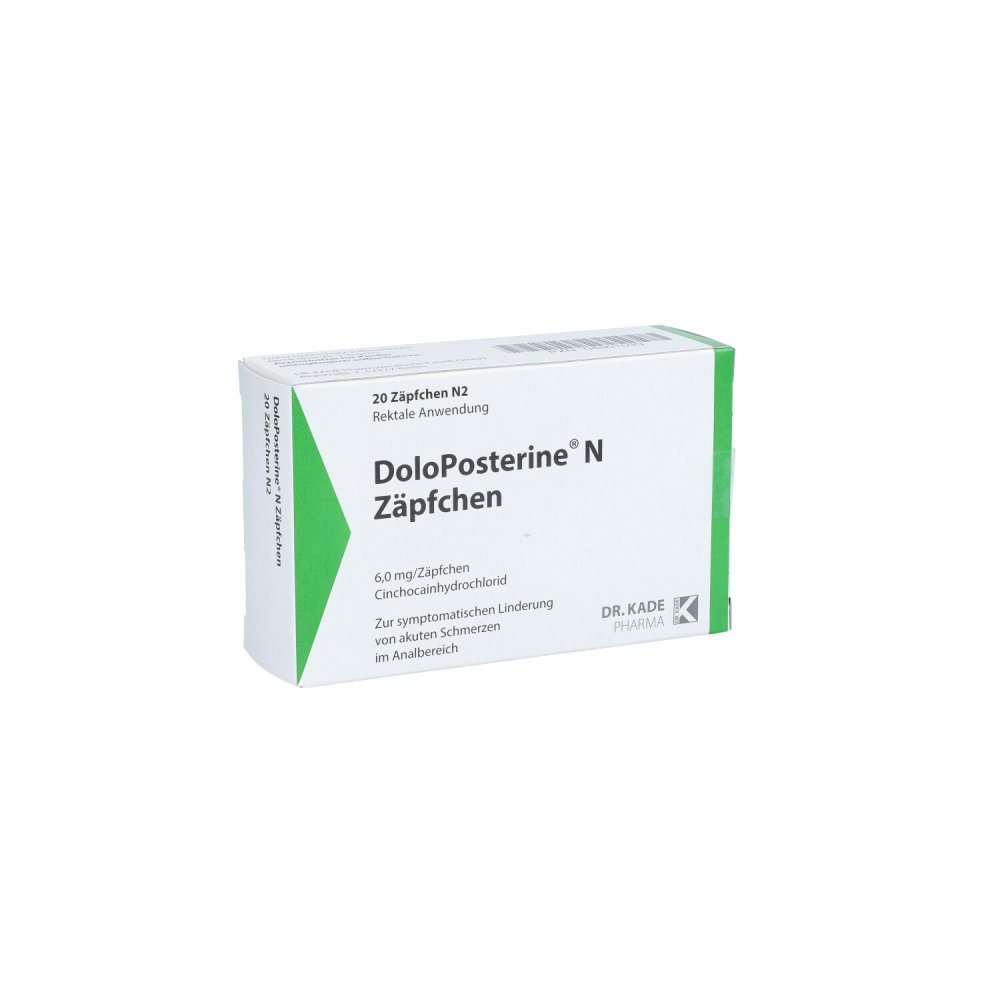 Doloposterine N Zäpfchen (20 stk)