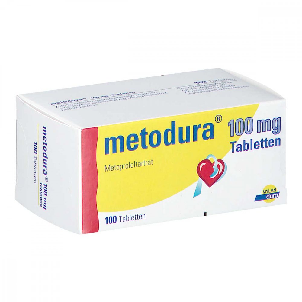 Das Produktfoto zeigt Metodura 100 Mg Tabletten (100 stk) PZN 04804936