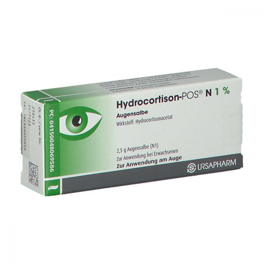 Hydrocortison Pos N 1% Augensalbe (2.5 g)