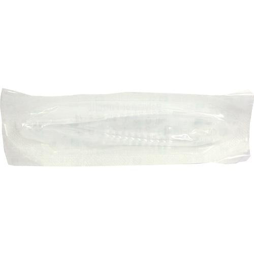 Das Produktfoto zeigt Pinzette Einmal Steril Transparent (1 stk) PZN 04820220