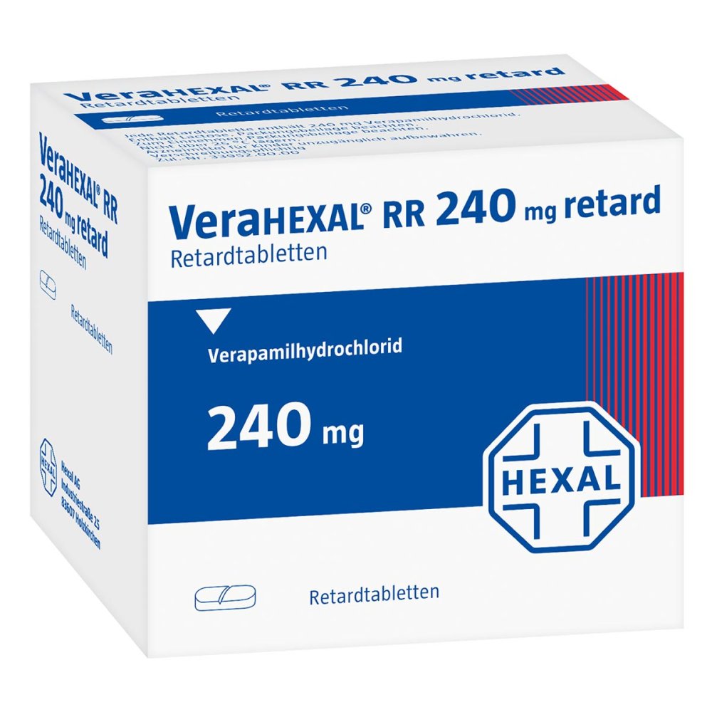 Verahexal Rr 240 Mg Retard Tabl. (100 stk)