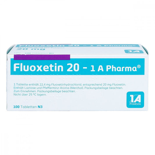 Fluoxetin 20-1a Pharma Tabletten (100 stk)