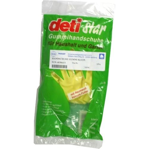 Das Produktfoto zeigt Handschuhe Gummi Klein (2 stk) PZN 04838645