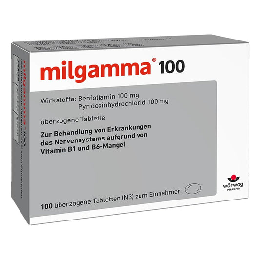 Milgamma 100 Mg Überzogene Tabletten (100 stk)