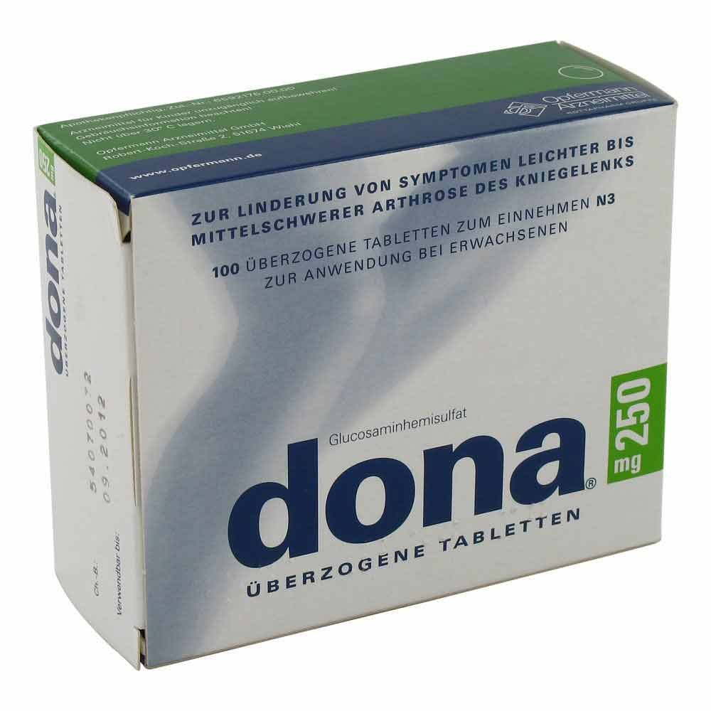 Dona 250 Mg Überzogene Tabletten (100 stk)