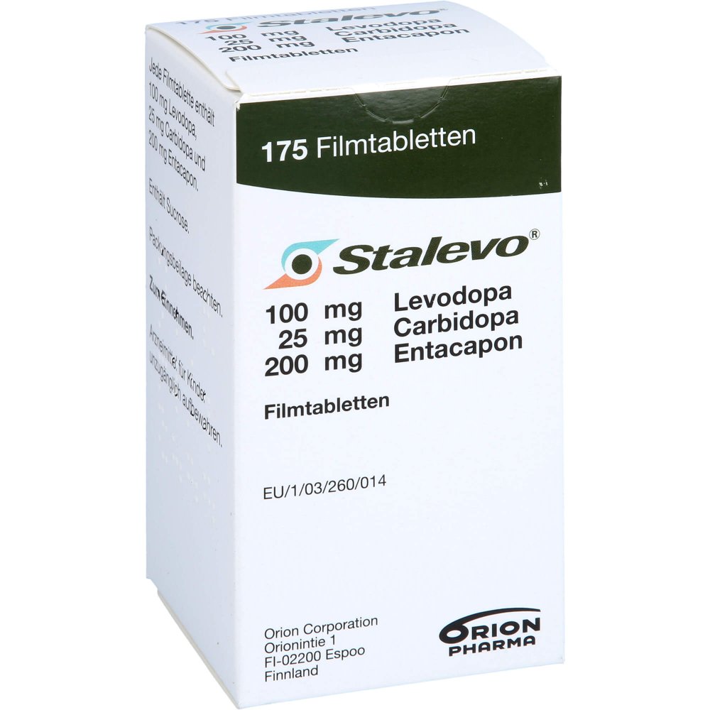 Stalevo 100 Mg/25 Mg/200 Mg Filmtabletten (175 stk)