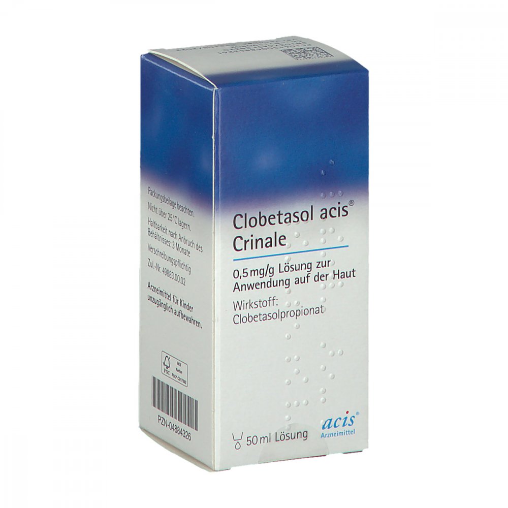 Clobetasol Acis Crinale Lösung (50 ml)