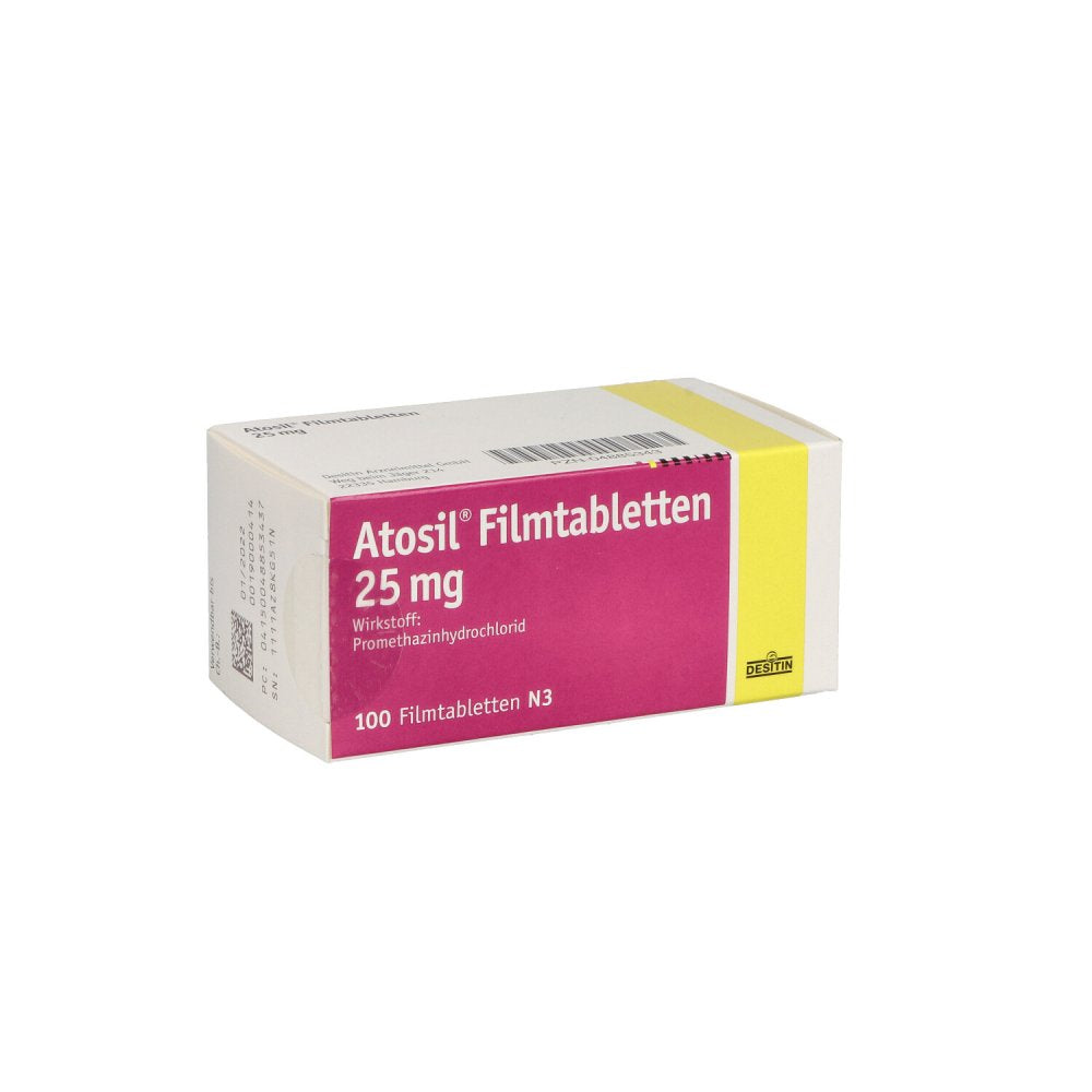 Das Produktfoto zeigt Atosil Filmtabletten (100 stk) PZN 04885343