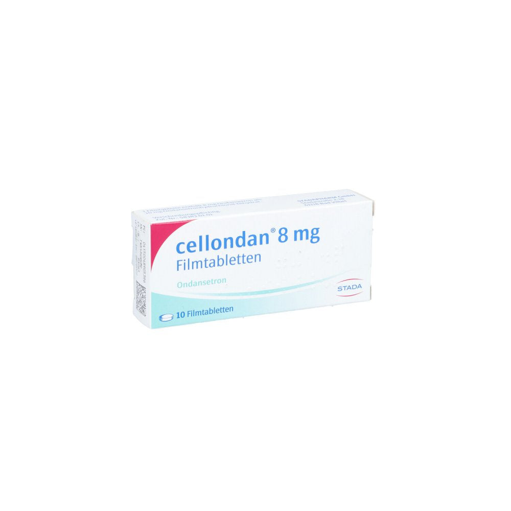 Das Produktfoto zeigt Cellondan 8 Mg Filmtabletten (10 stk) PZN 04890539