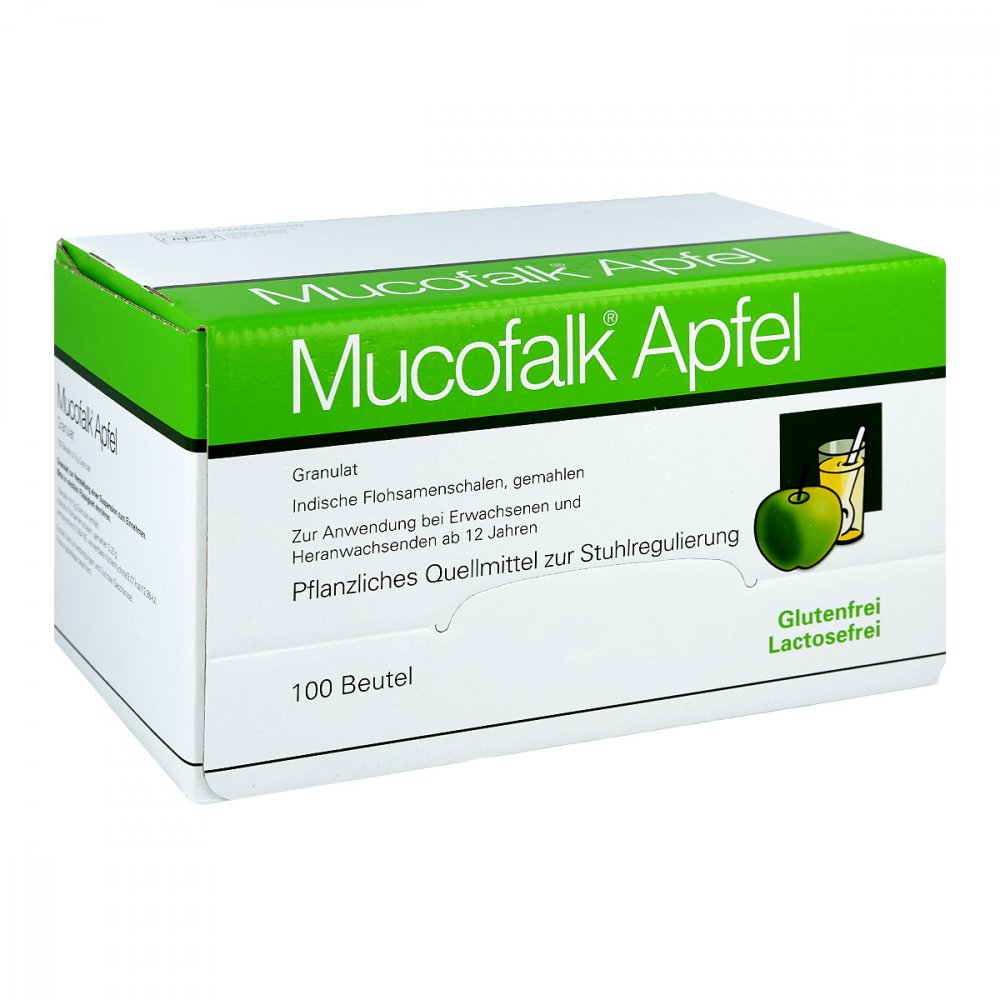 Mucofalk Apfel Gran.Z.Herst.E.Susp.Z.Einn.Beutel (100 stk)