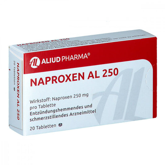 Naproxen Al 250 Tabletten (20 stk)