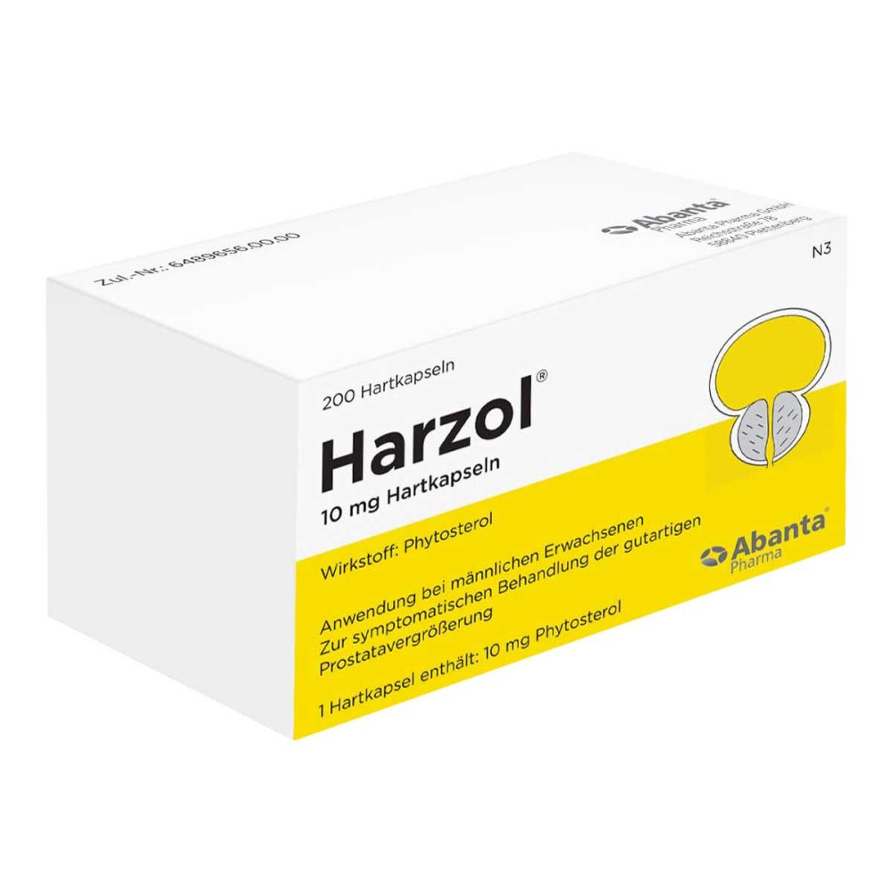 Das Produktfoto zeigt Harzol Hartkapseln (200 stk) PZN 04900686