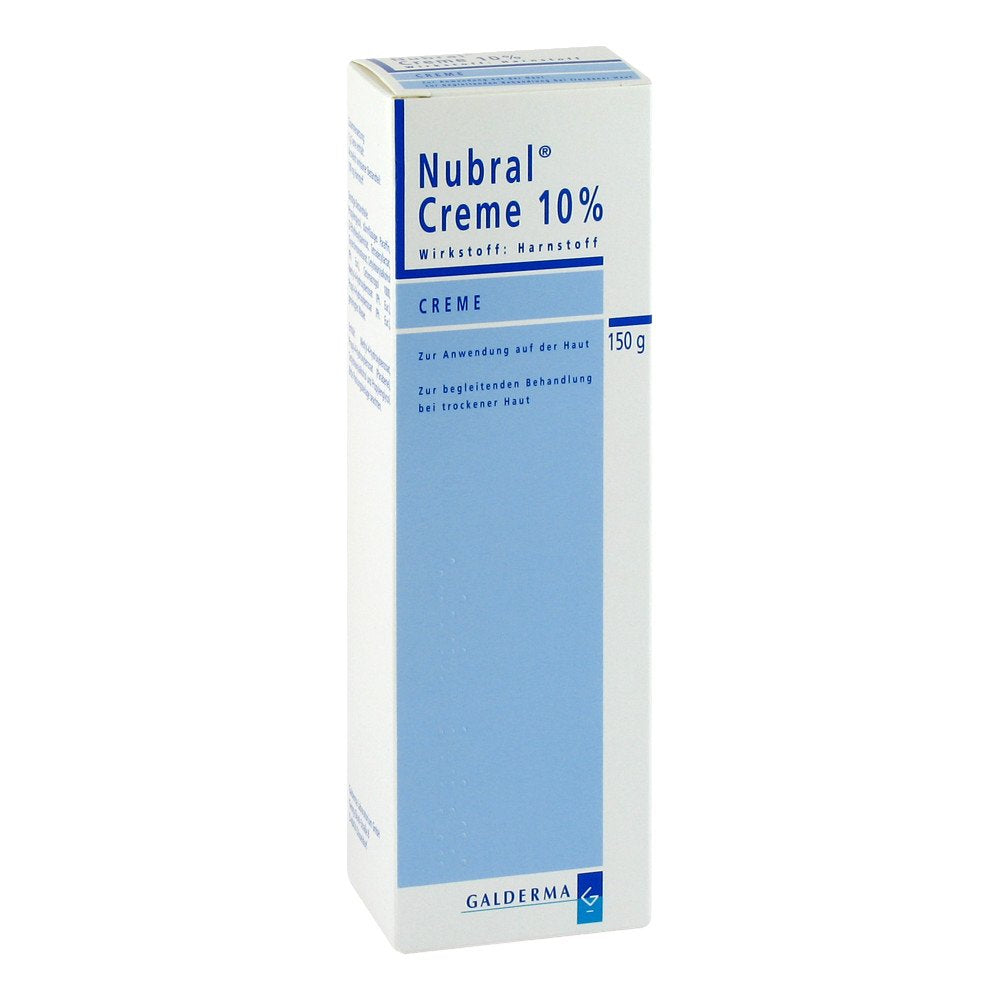 Das Produktfoto zeigt Nubral Creme 10% (150 g) PZN 04920772