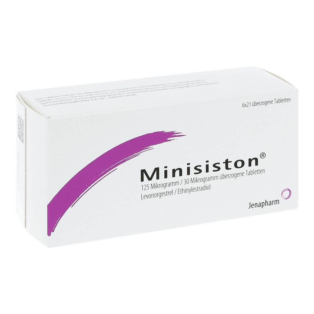 Minisiston Überzogene Tabletten (6X21 stk)