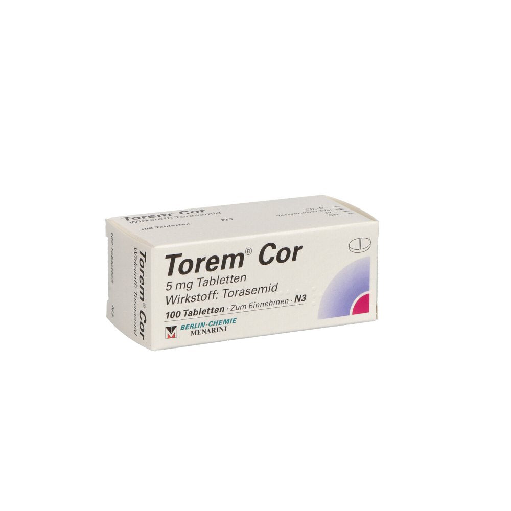 Das Produktfoto zeigt Torem Cor Tabletten (100 stk) PZN 04927082