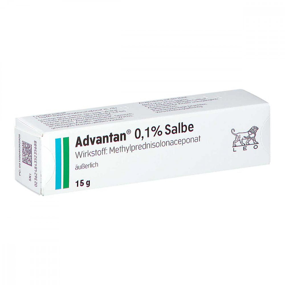 Das Produktfoto zeigt Advantan 0,1% Salbe (15 g) PZN 04939292