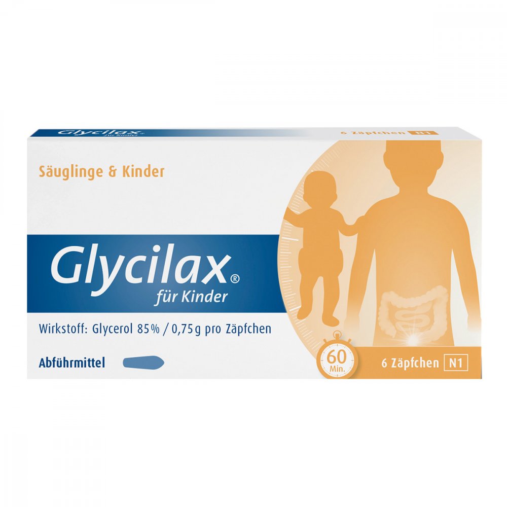 Glycilax Suppositorien Für Kinder (6 stk)