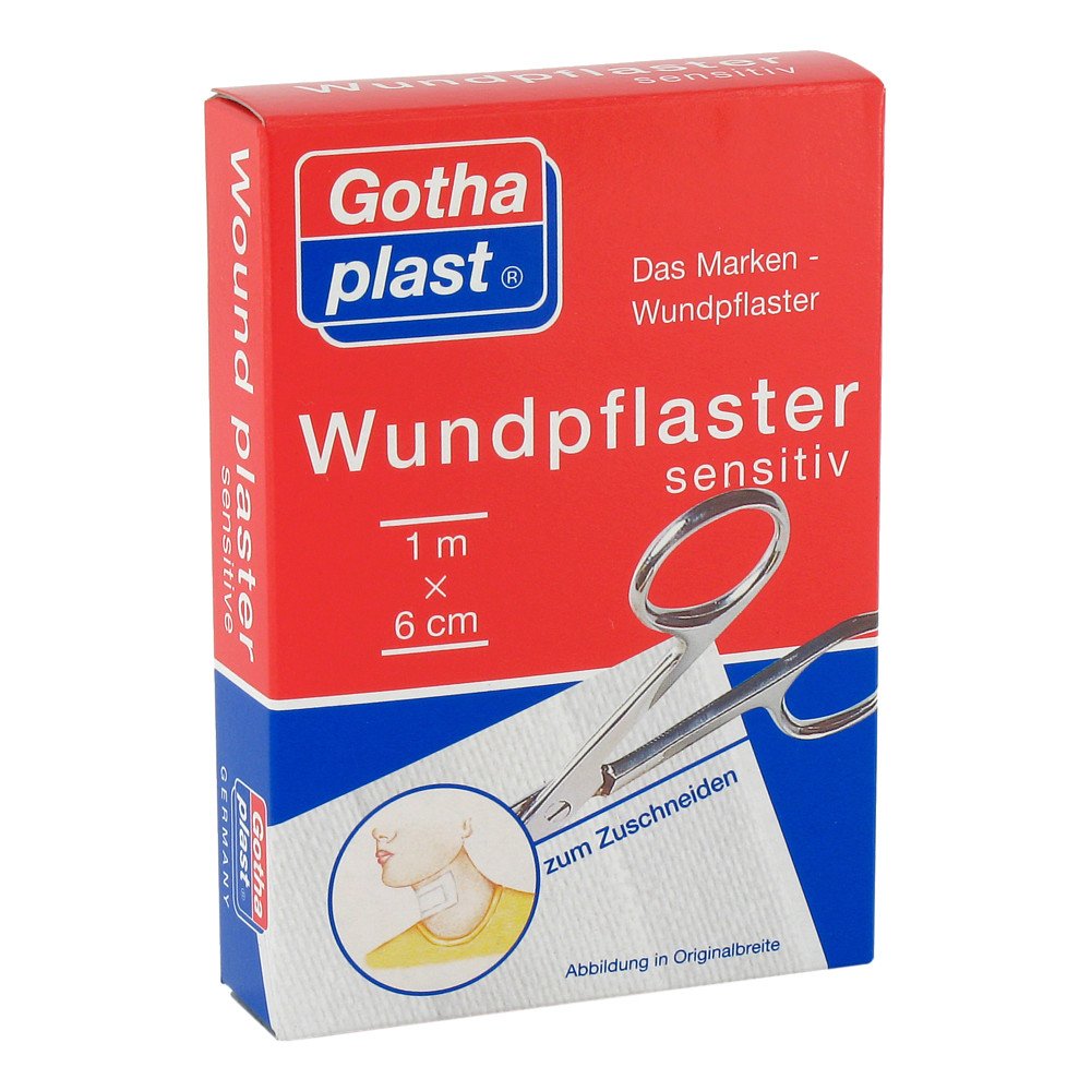 Gothaplast Wundpfl.Sensitiv 6 Cmx1 M Geschnitten (1 stk)