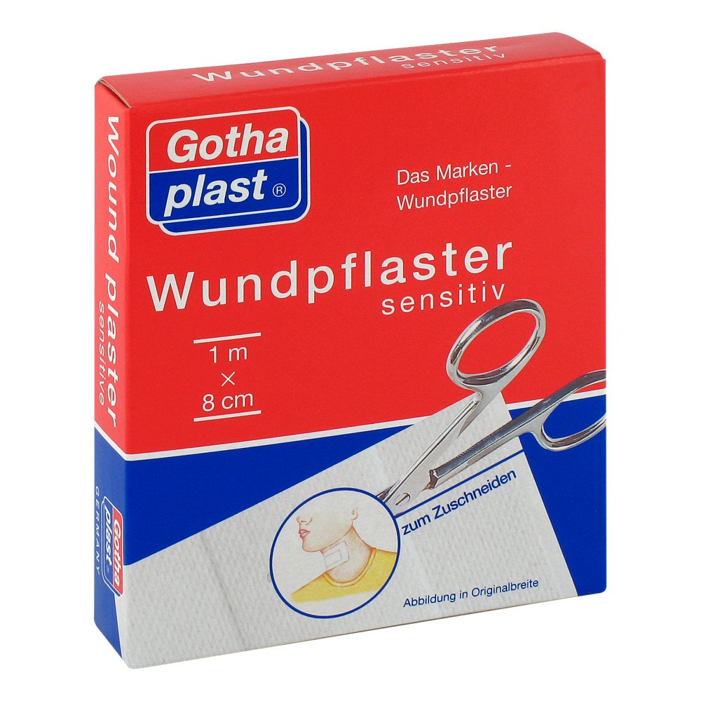 Gothaplast Wundpfl.Sensitiv 8 Cmx1 M Geschnitten (1 stk)