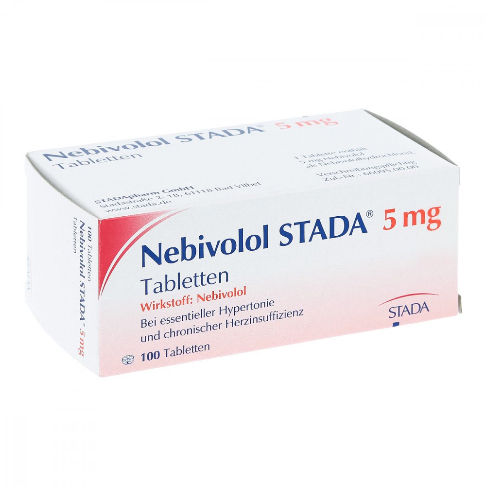 Nebivolol Stada 5 Mg Tabletten (100 stk)