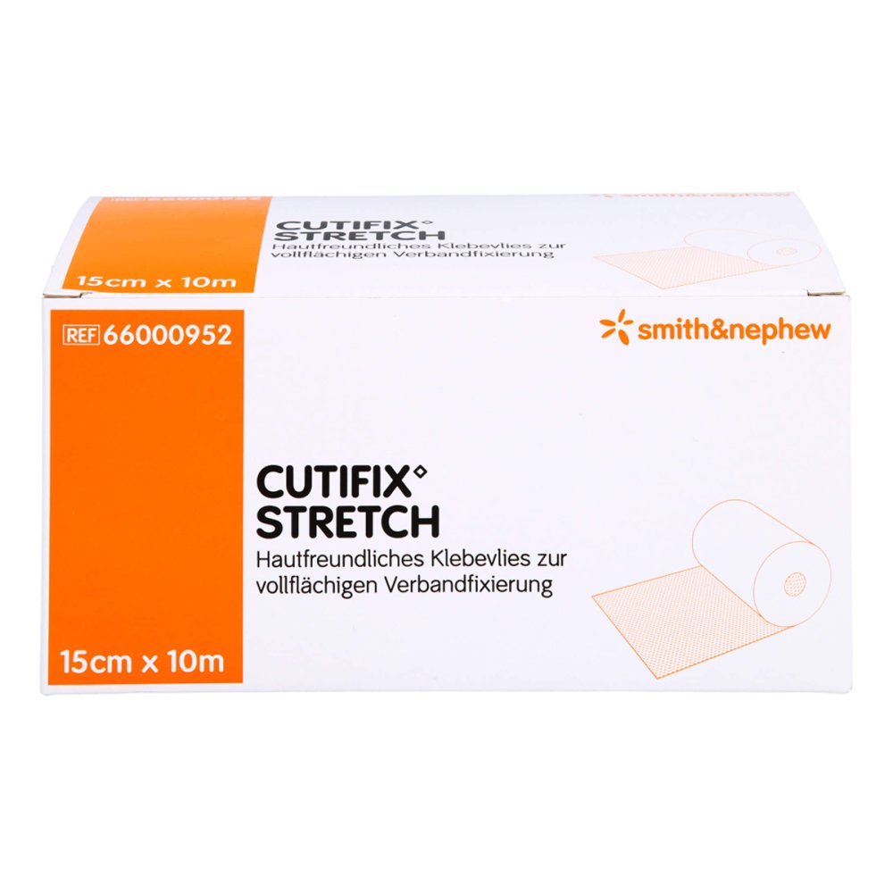 Das Produktfoto zeigt Cutifix Stretch Verband 15 Cmx10 M (1 stk) PZN 04968827