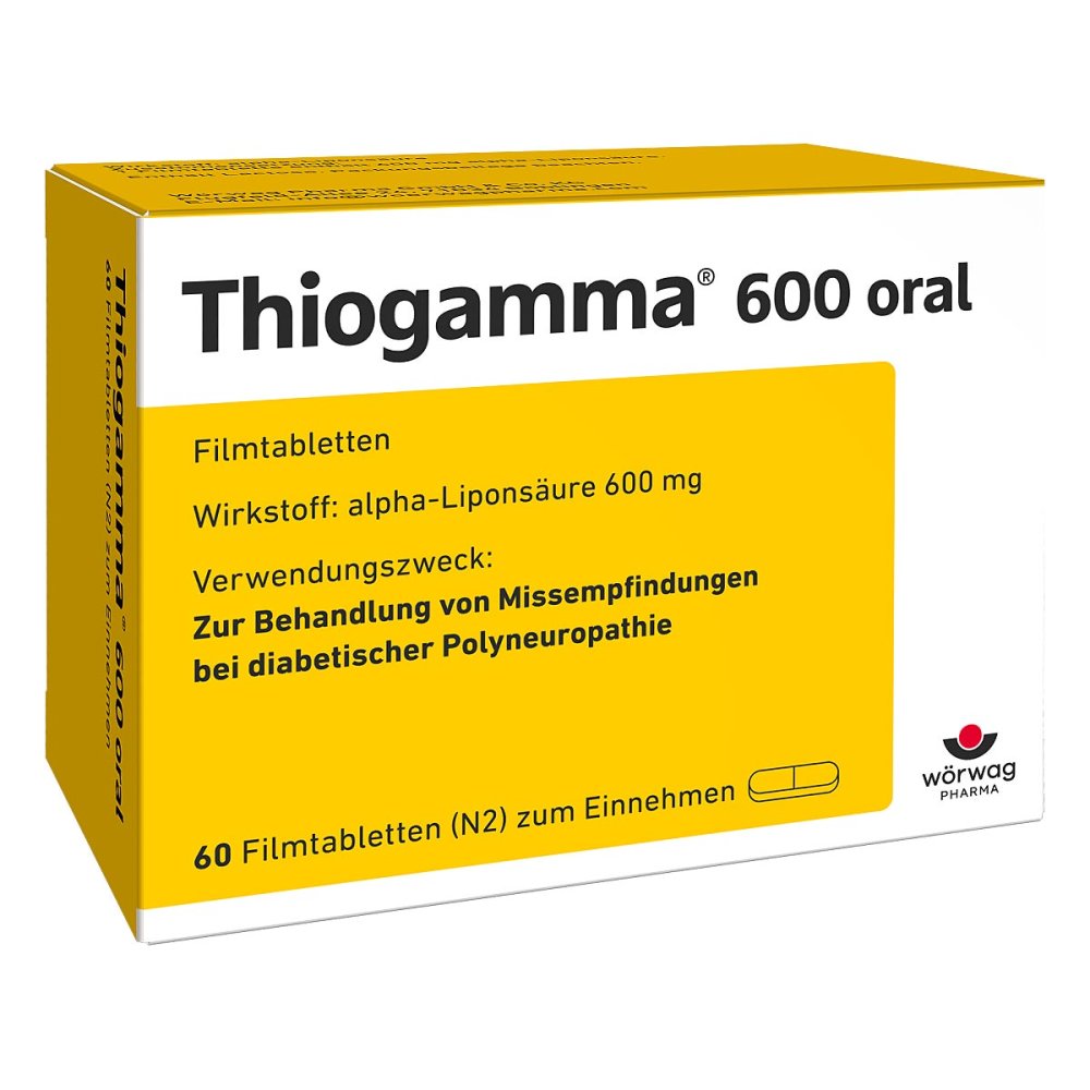 Thiogamma 600 Oral Filmtabletten (60 stk)