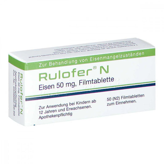 Rulofer N Filmtabletten (50 stk)