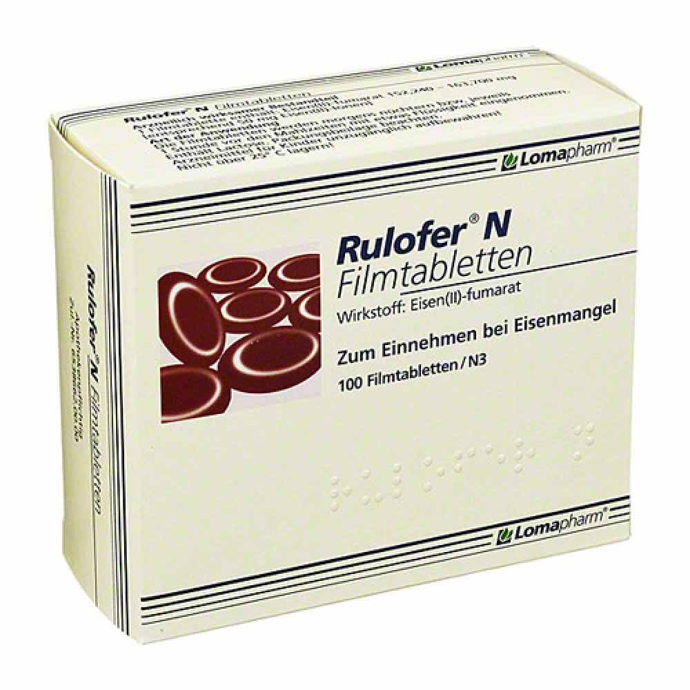 Rulofer N Filmtabletten (100 stk)