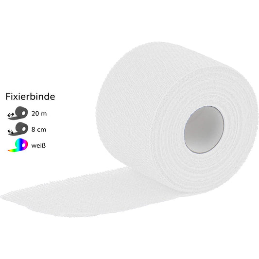 Das Produktfoto zeigt Höga-Haft Fixierbinde 8 Cmx20 M (1 stk) PZN 04977393