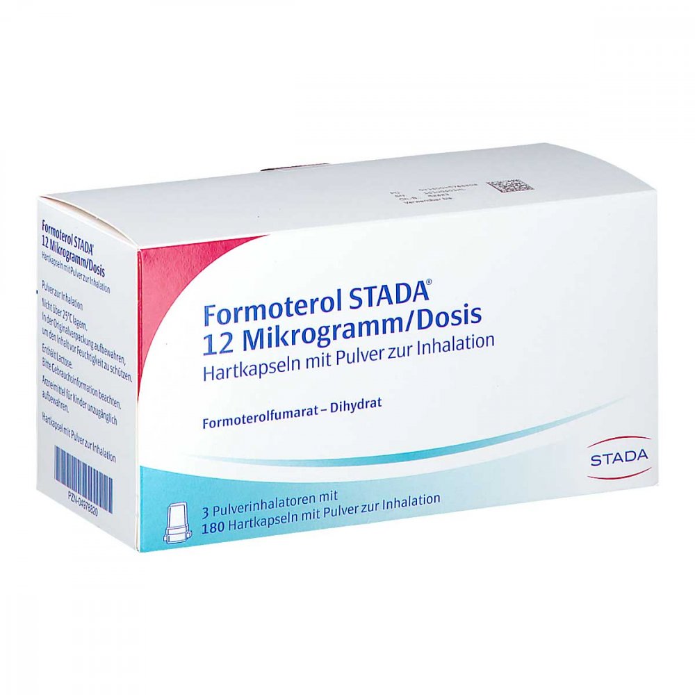 Formoterol Stada 12 Mikrogramm/Dos.Hkp.M.Plv.Z.In. (3X60 stk)