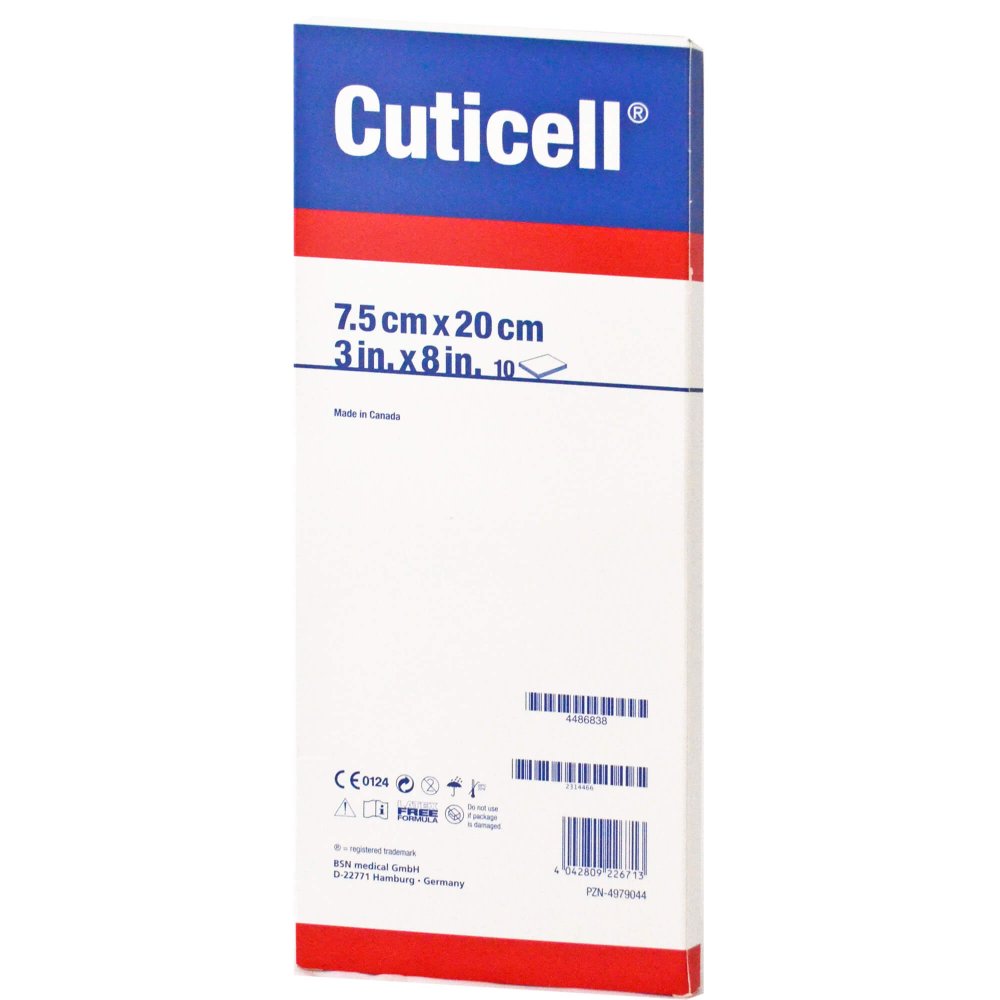 Cuticell Salbenkompressen 7,5x20 Cm (50 stk)