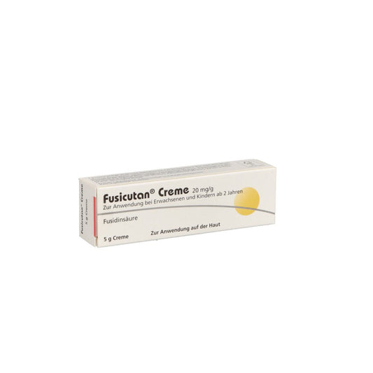 Das Produktfoto zeigt Fusicutan Creme (5 g) PZN 04980834