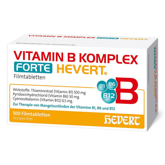 Vitamin B Komplex Forte Hevert Tabletten (100 stk)
