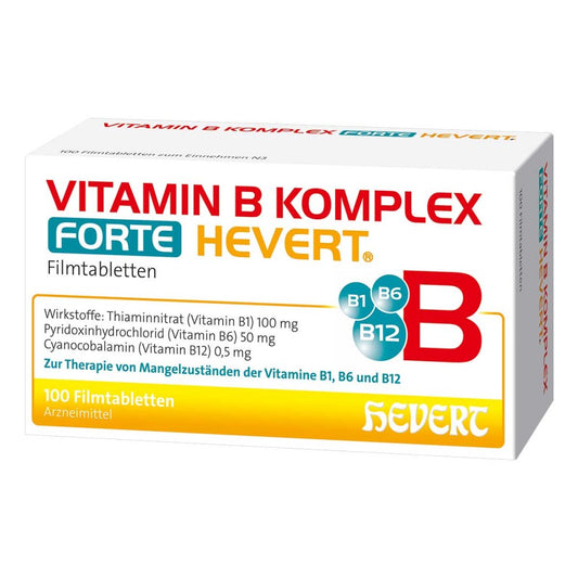 Vitamin B Komplex Forte Hevert Tabletten (100 stk)