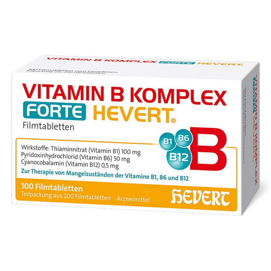 Vitamin B Komplex Forte Hevert Tabletten (200 stk)