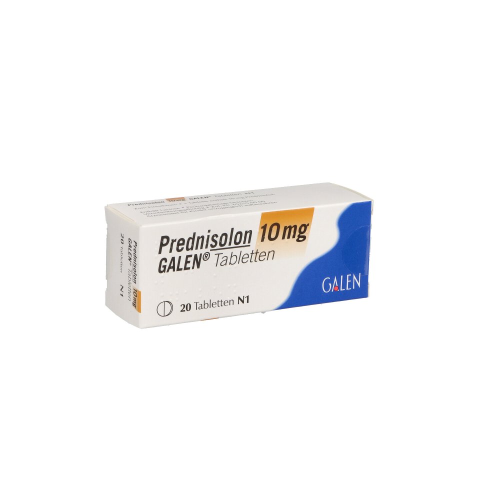 Prednisolon 10 Mg Galen Tabletten (20 stk)