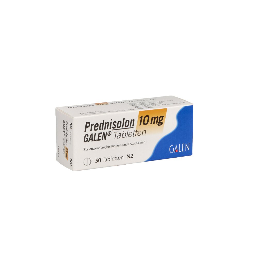 Prednisolon 10 Mg Galen Tabletten (50 stk)
