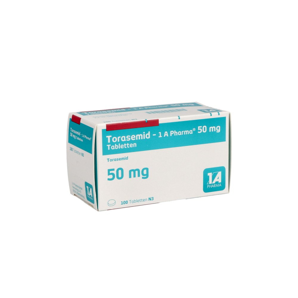 Torasemid-1a Pharma 50 Mg Tabletten (100 stk)