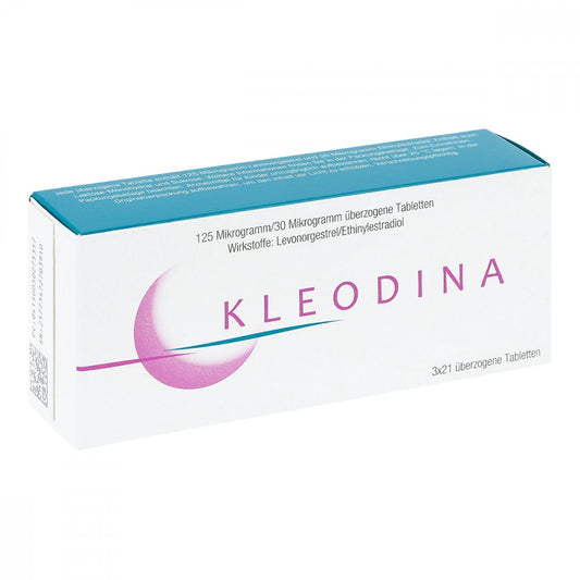Kleodina 125 Mikrogramm/30 Mikrogramm Üb.Tabl. (3X21 stk)