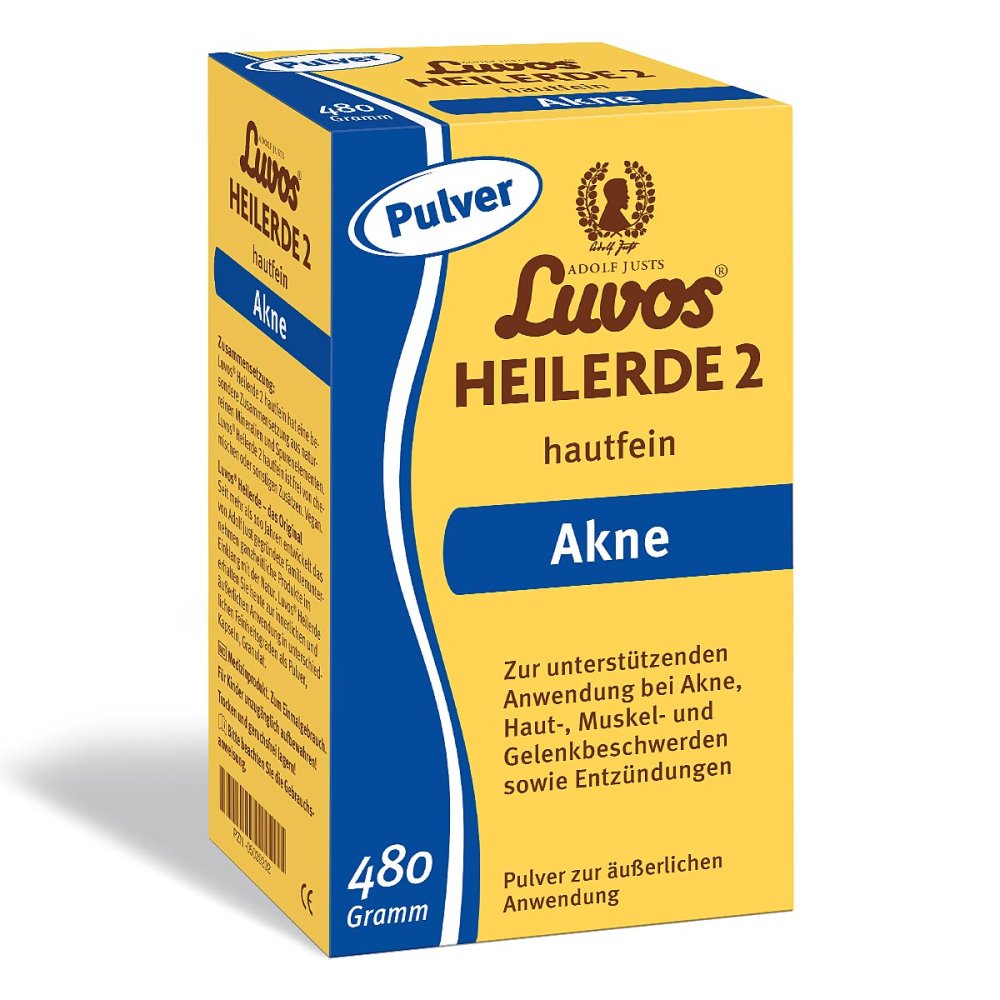 Luvos Heilerde 2 Hautfein (480 g)