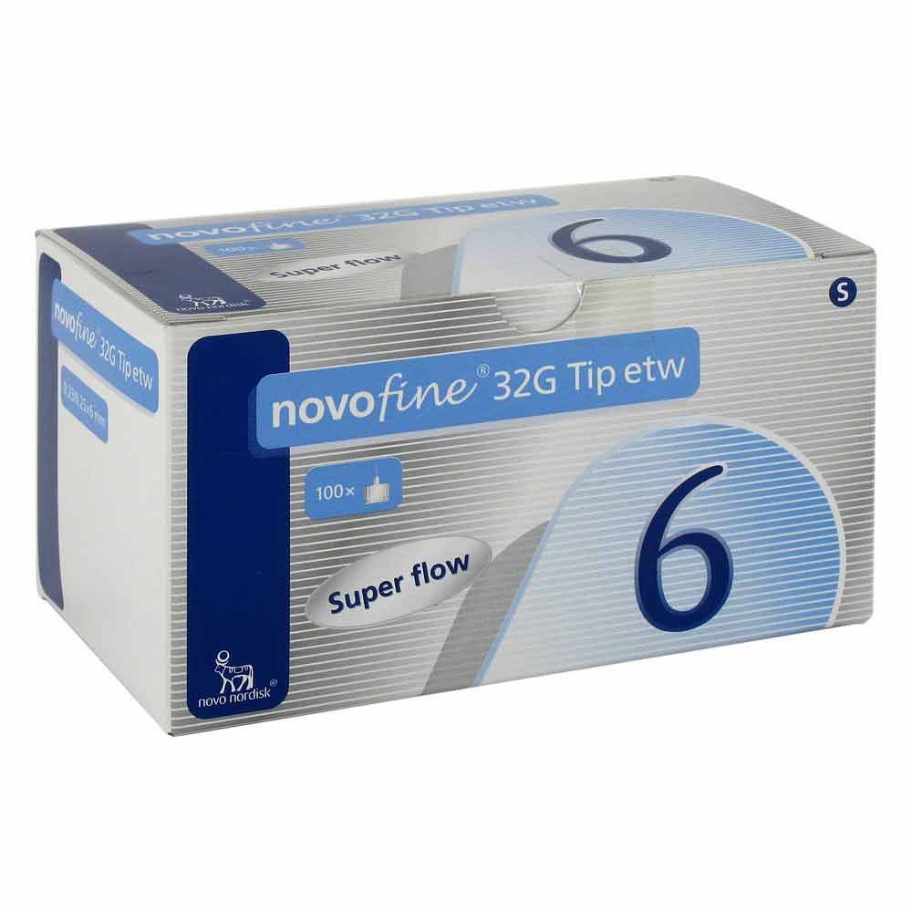 Novofine Nadeln 32 G 6 Mm (100 stk)
