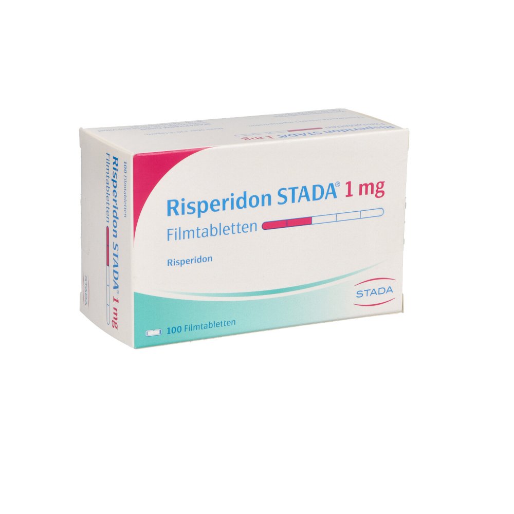 Das Produktfoto zeigt Risperidon Stada 1 Mg Filmtabletten (100 stk) PZN 05117103