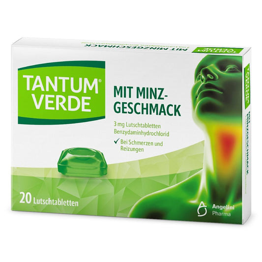 Tantum Verde 3 Mg Lutschtabl.M.Minzgeschmack (20 stk)