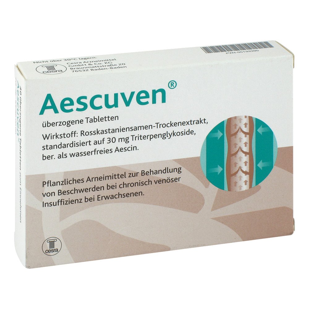 Aescuven Überzogene Tabletten (40 stk)