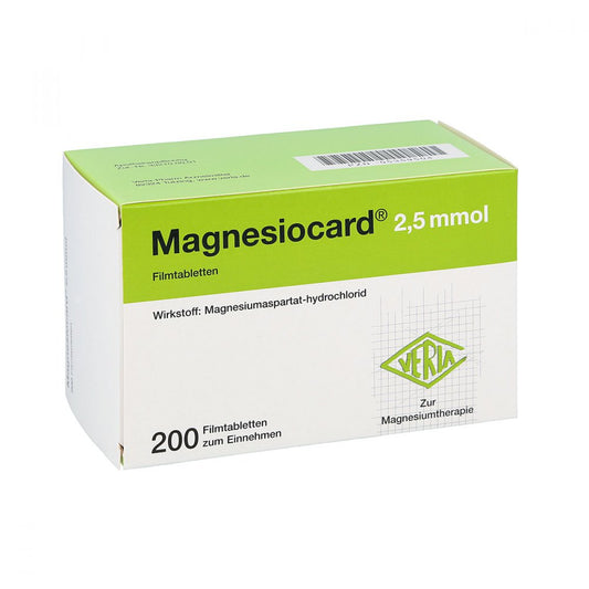 Magnesiocard 2,5 Mmol Filmtabletten (200 stk)